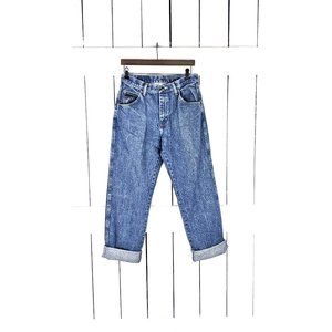 Wrangler  regular fit high waisted straight leg blue denim jeans